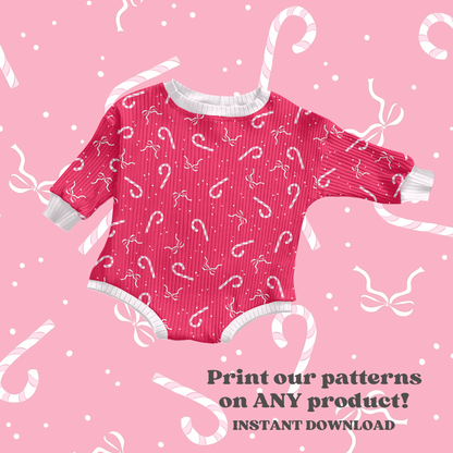 Preppy Christmas Candy and Bows