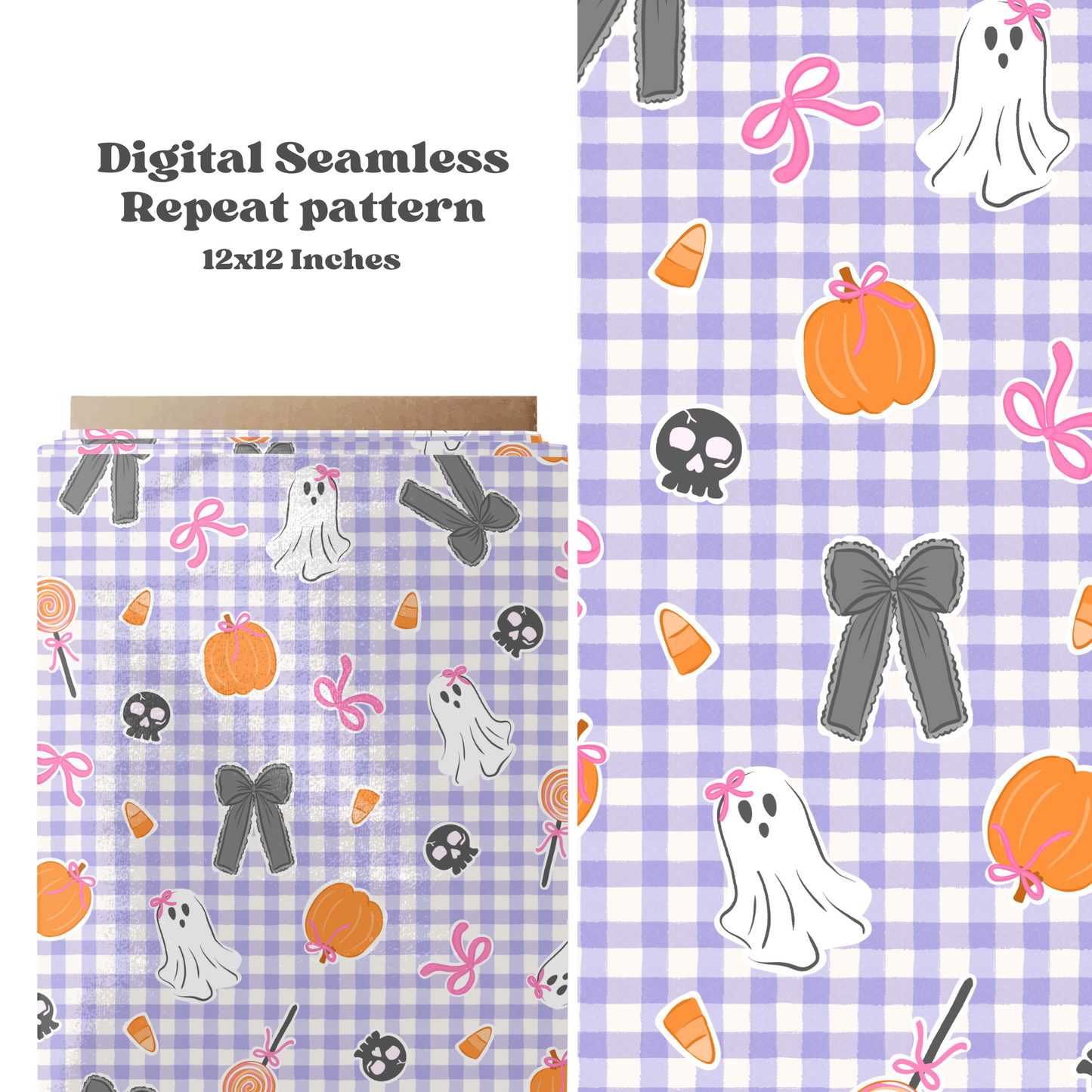 Preppy Gingham Halloween
