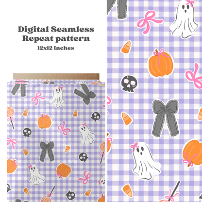 Preppy Gingham Halloween