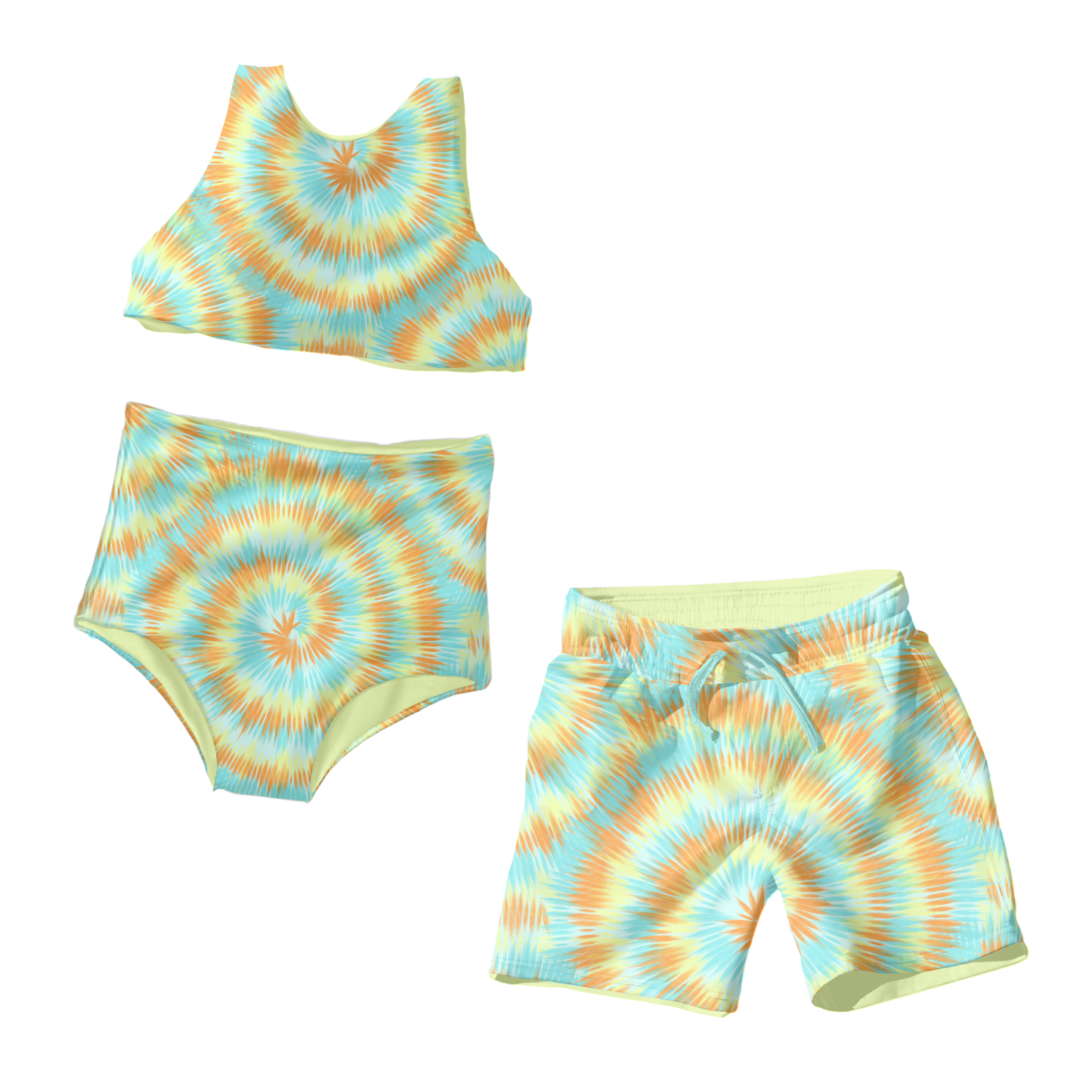Bright Summer tie dye