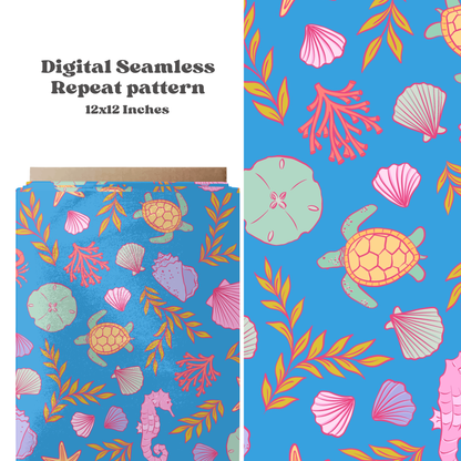 Pastel Coastal Shells