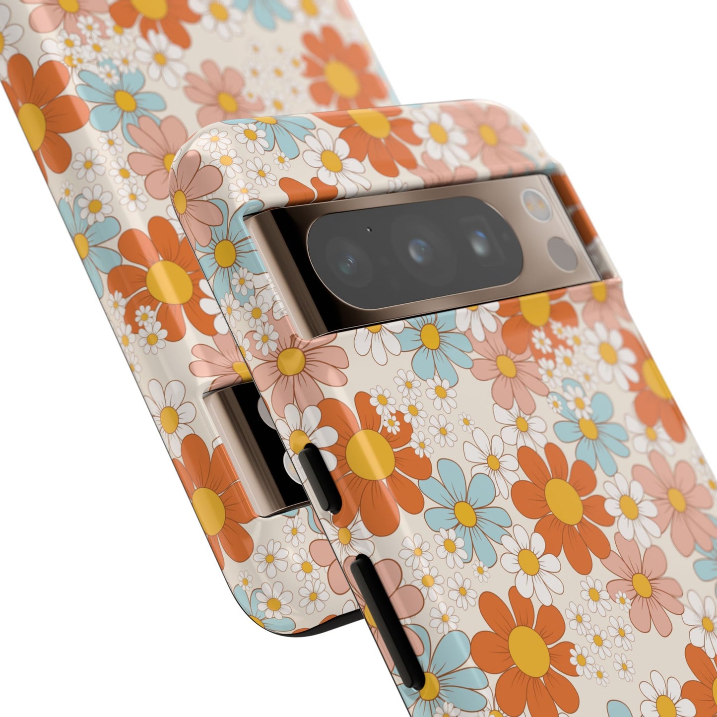 Vintage Retro Daisy Floral Phone Case