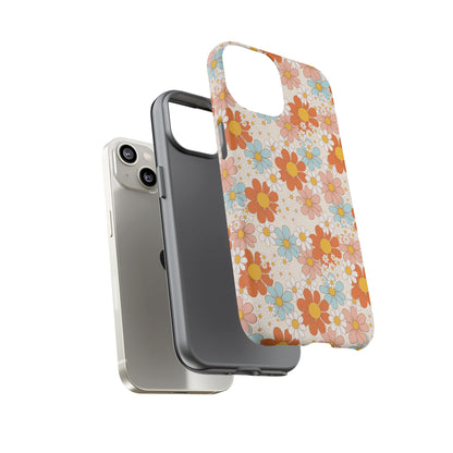 Vintage Retro Daisy Floral Phone Case