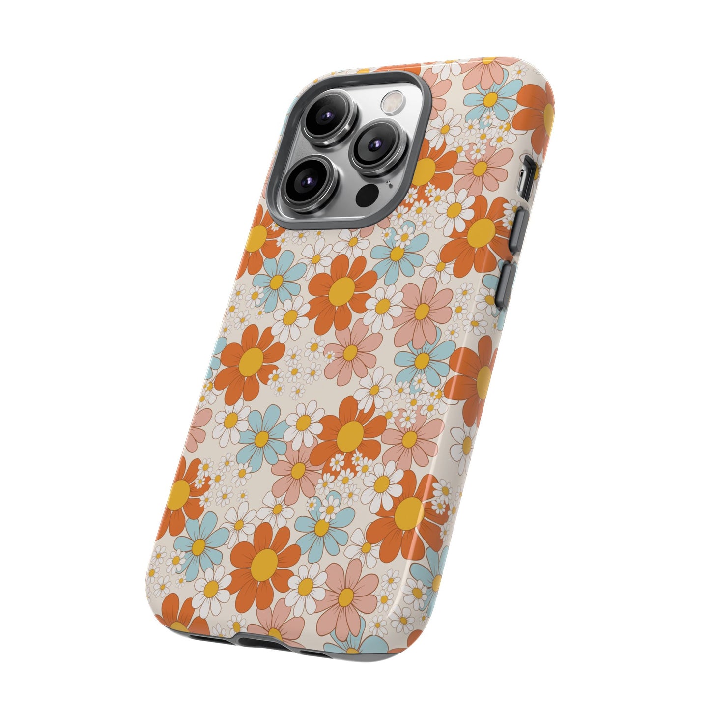 Vintage Retro Daisy Floral Phone Case