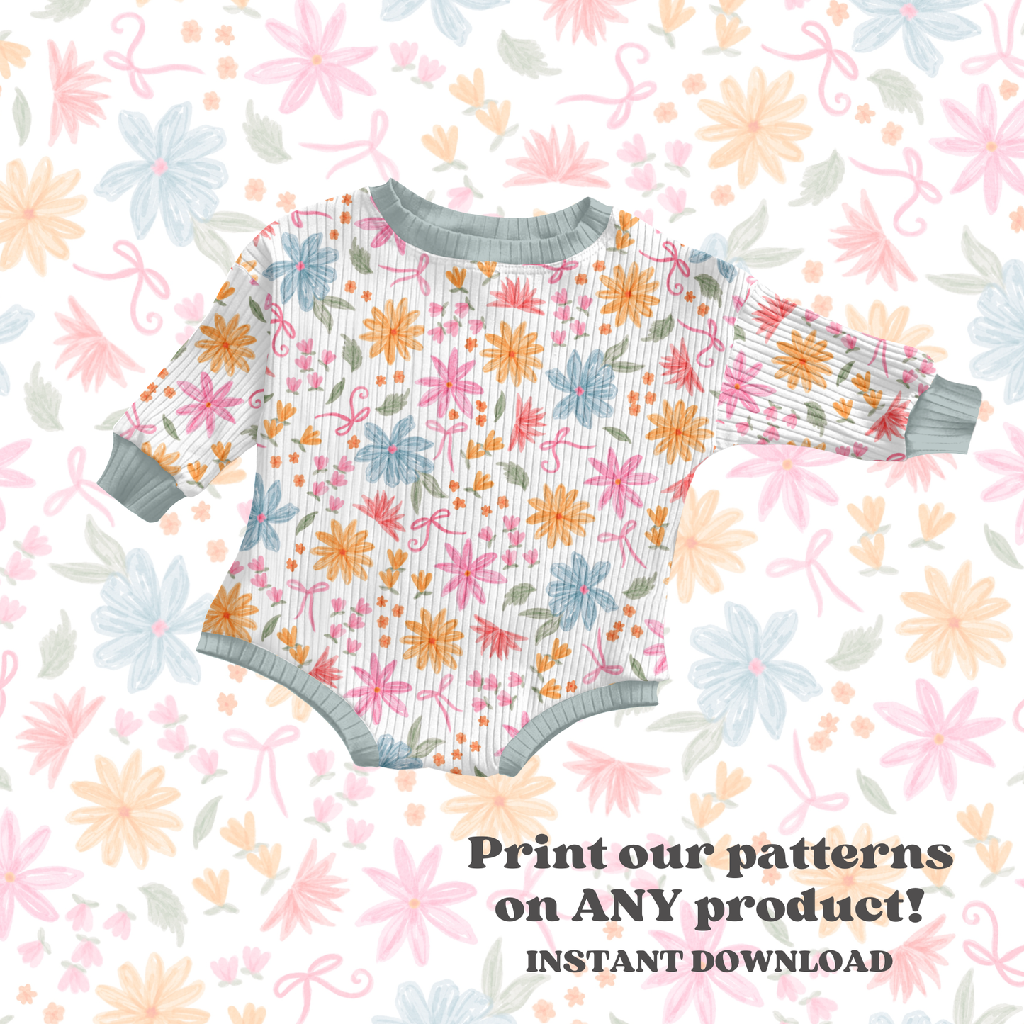 Bright Dainty Spring Floral