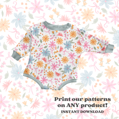 Bright Dainty Spring Floral