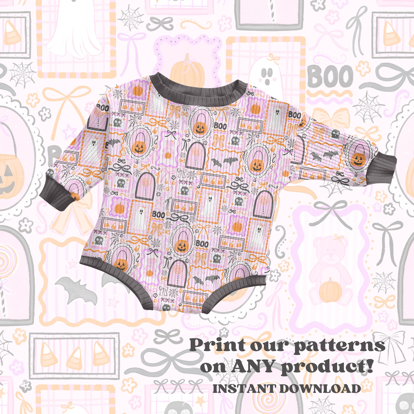 Watercolor Halloween Stamps