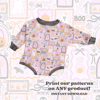 Watercolor Halloween Stamps