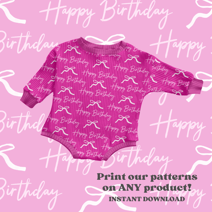 Happy Birthday Bows