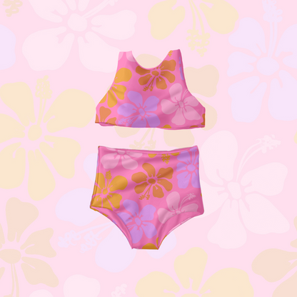 Bright Hibiscus Floral Pattern