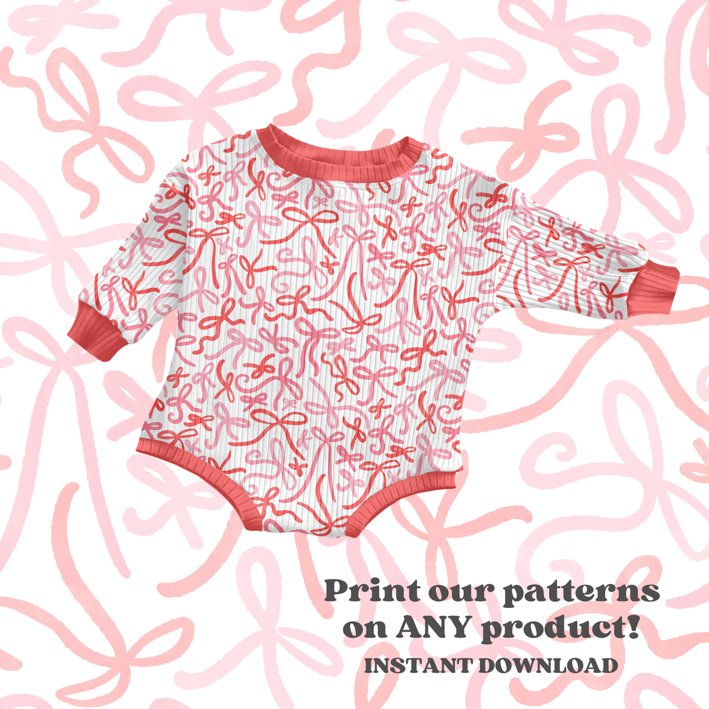 Preppy Watercolor Bows