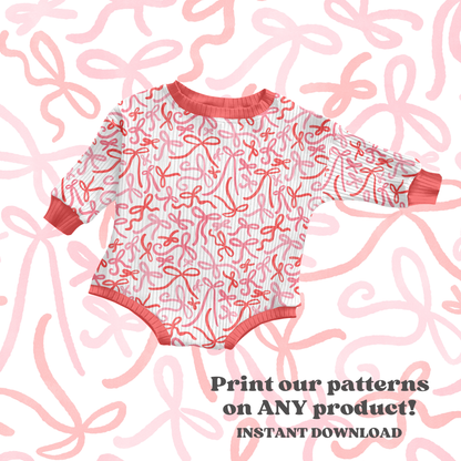 Preppy Watercolor Bows