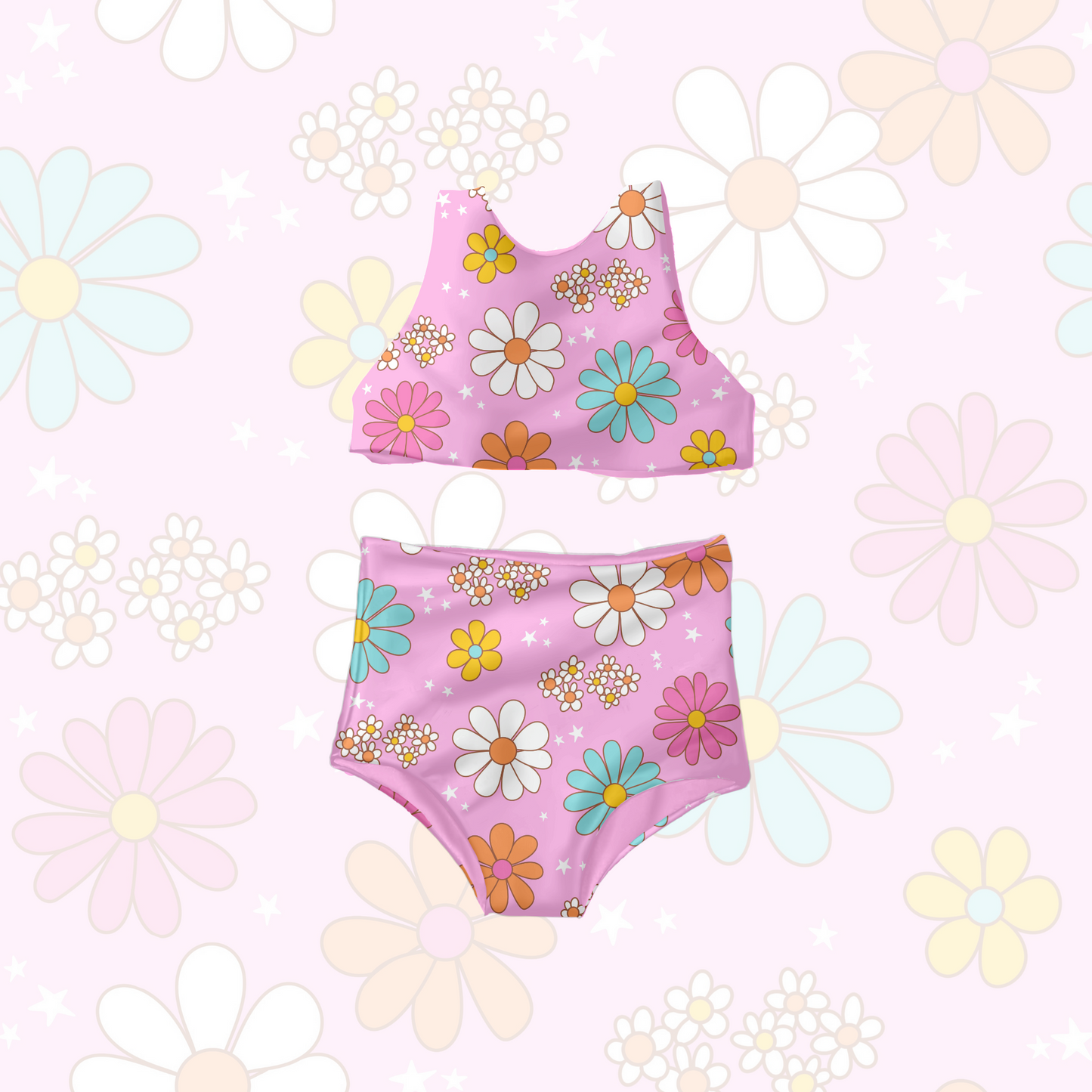 Bright Summer Floral Pattern