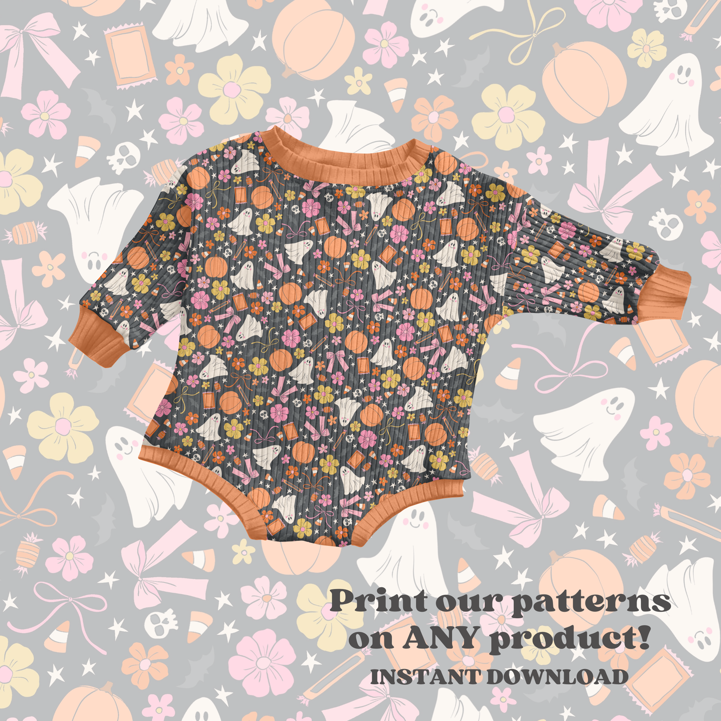 Preppy Ghosts & Pumpkins