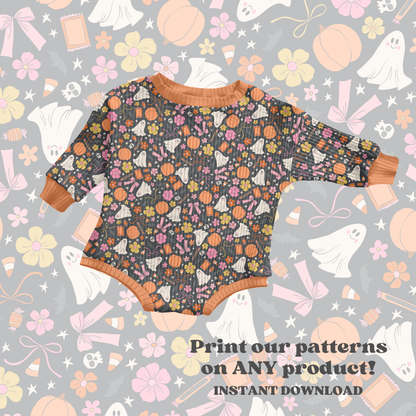 Preppy Ghosts & Pumpkins