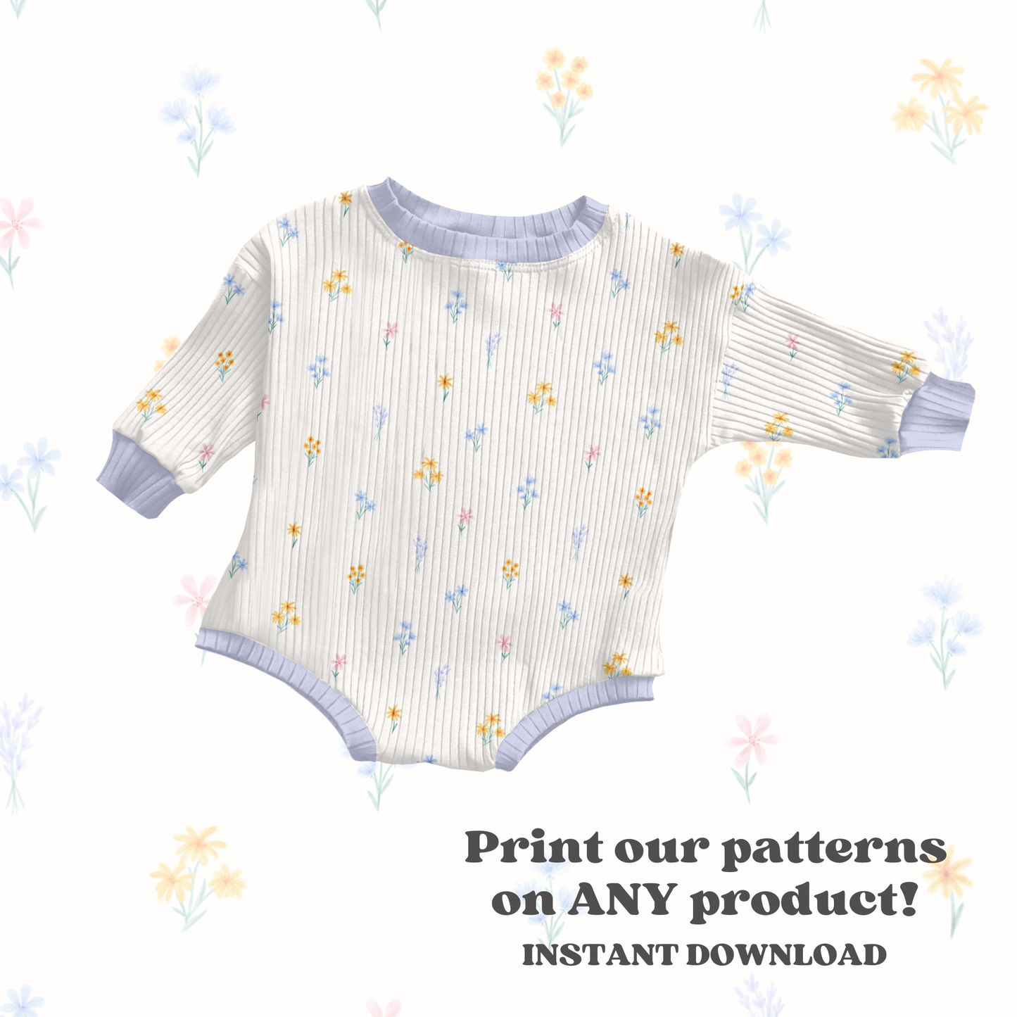 Dainty Watercolor Floral