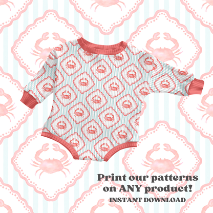 Scalloped Summer Crab Patchwork