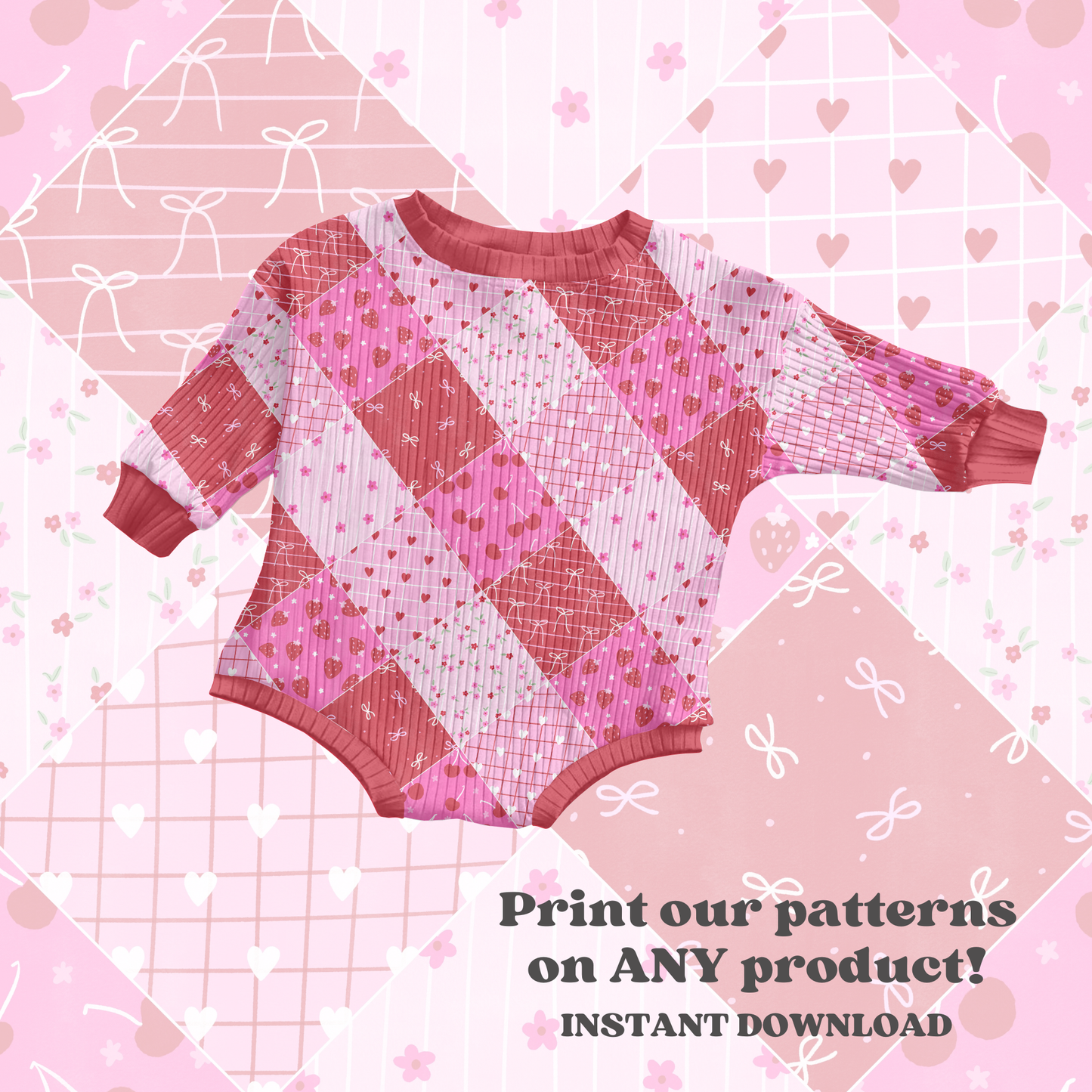 Coquette Valentine Patchwork