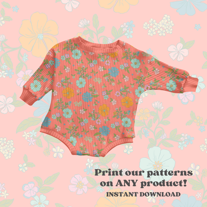 Coral Summer Foral