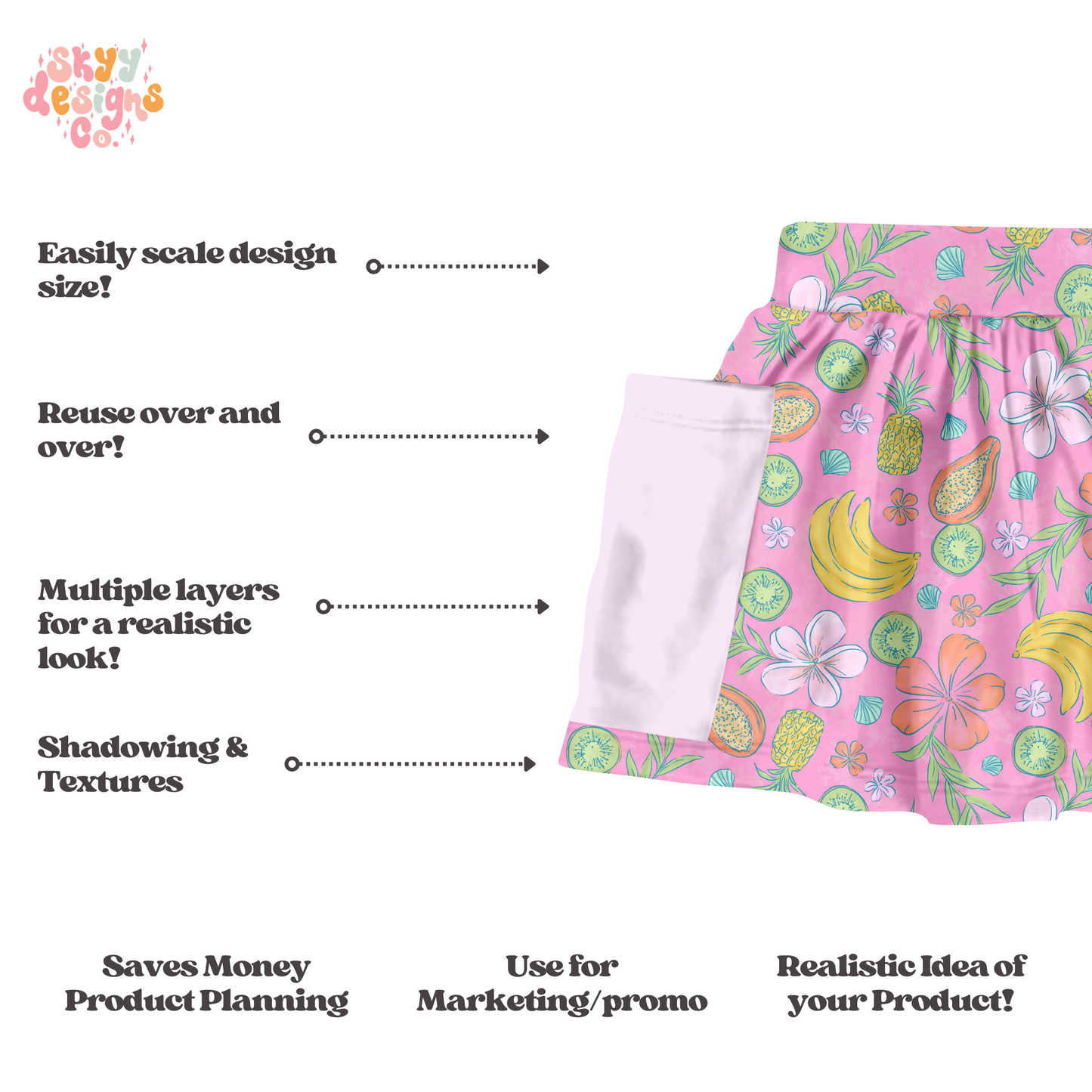 Pocket Skirt Mock-up