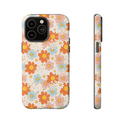 Vintage Retro Daisy Floral Phone Case