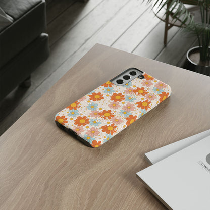 Vintage Retro Daisy Floral Phone Case