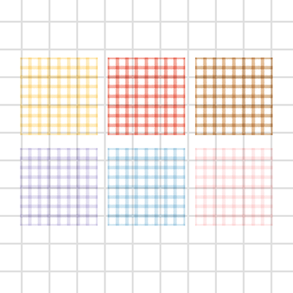 Watercolor Gingham Bundle