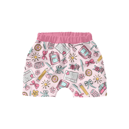 Girly school supply bows