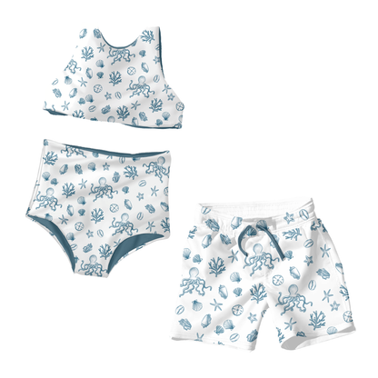 Nautical Coastal Toile