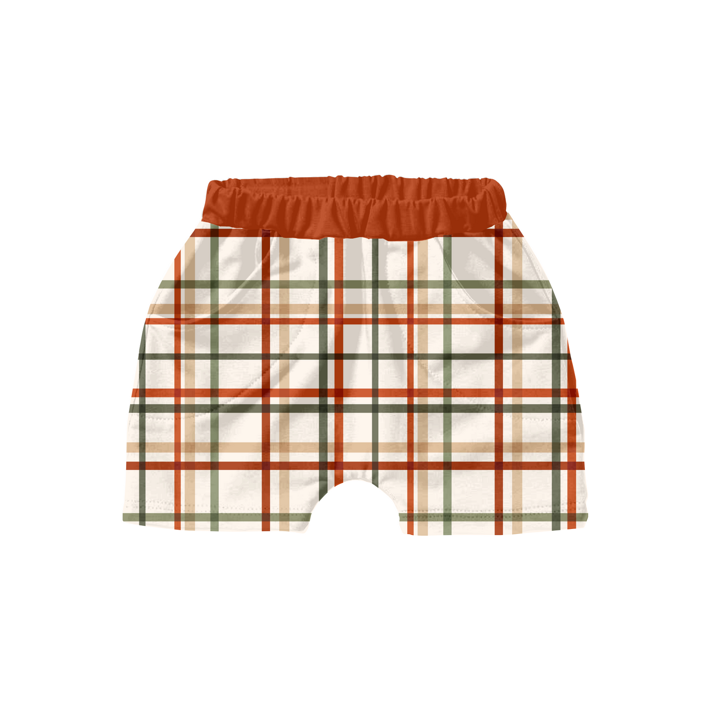 Traditional Christmas gingham
