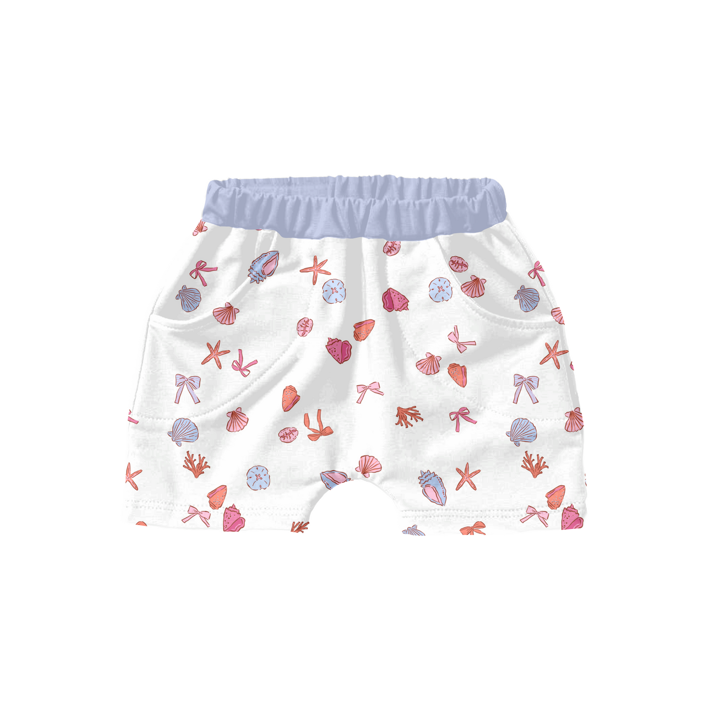 Preppy seashell bows