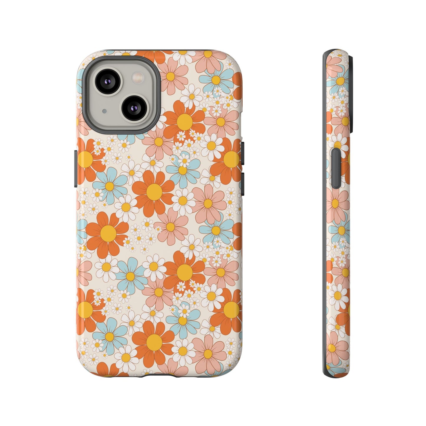 Vintage Retro Daisy Floral Phone Case