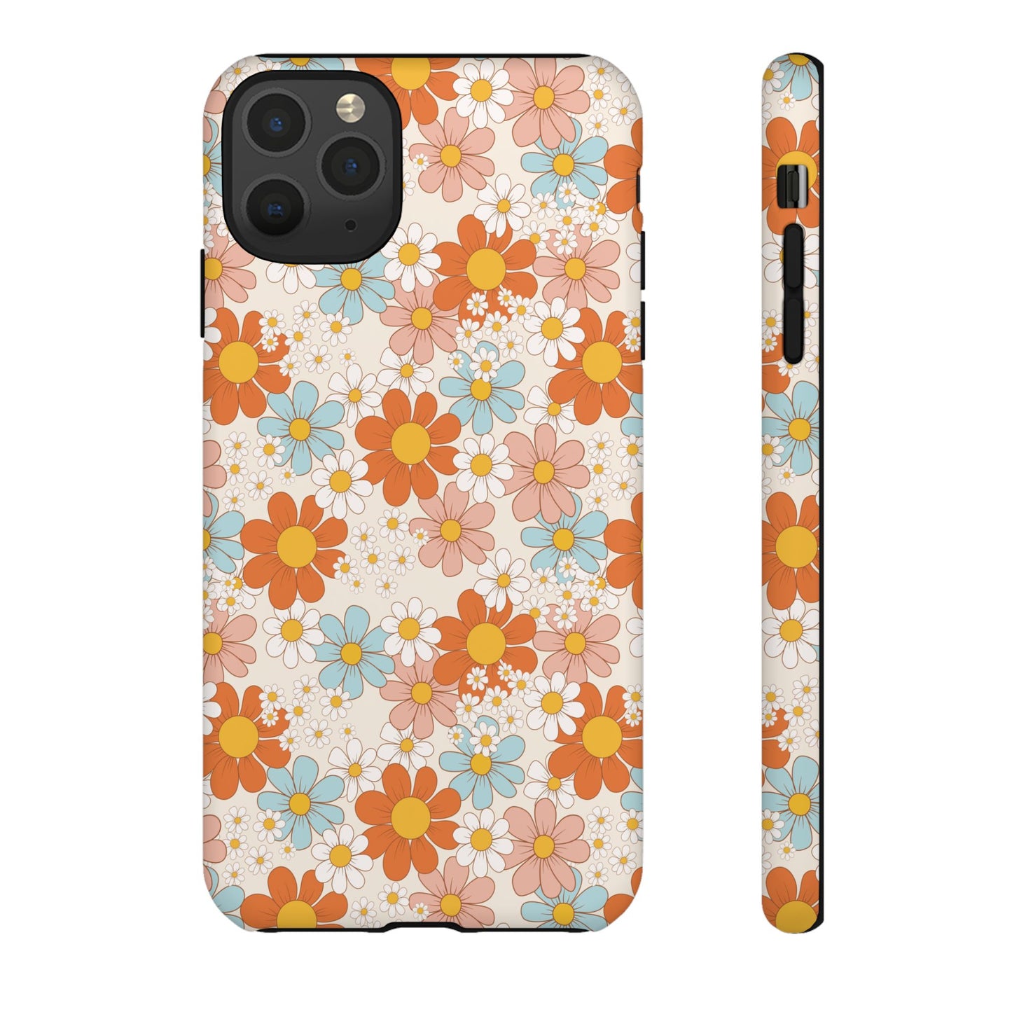 Vintage Retro Daisy Floral Phone Case