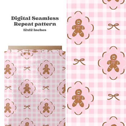 Gingham Gingerbread Patchwork