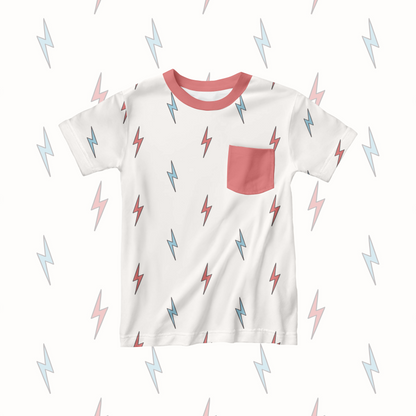 July Lightning Bolts Pattern