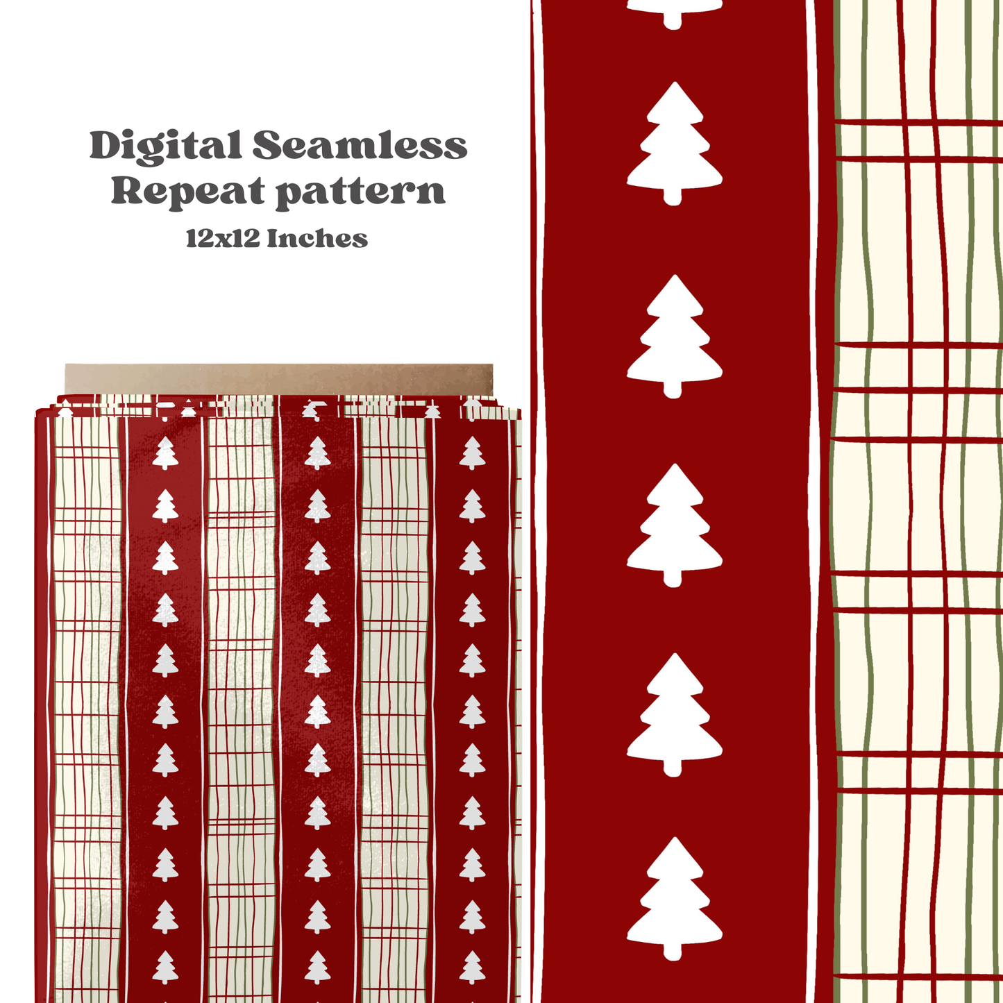 Christmas Traditional Stripe