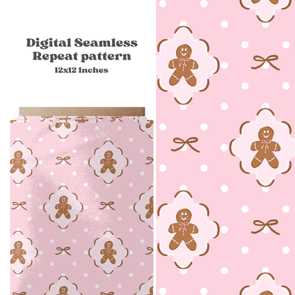 Polka Dot Gingerbread Patchwork