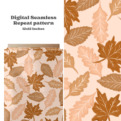 Neutral Fall Leaves