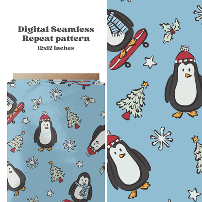 Skateboarding Penguins