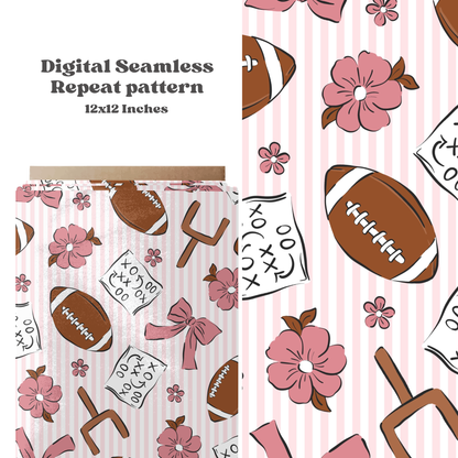 Coquette Girly Football