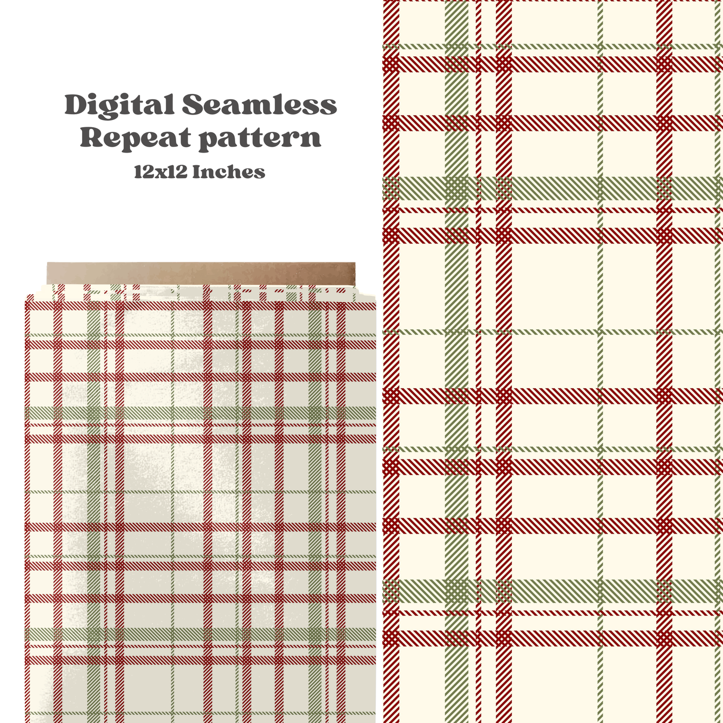 Traditional Christmas Gingham