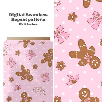 Preppy Gingerbread Bows