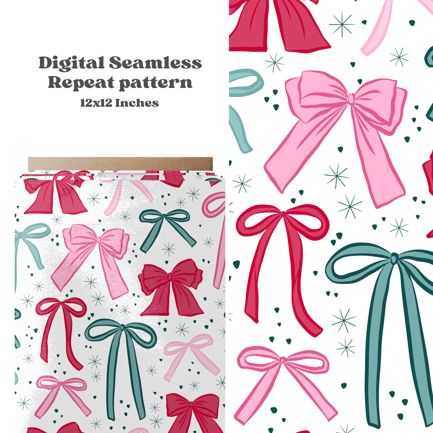 Festive Christmas Bows