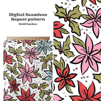 Bright Festive Christmas Floral