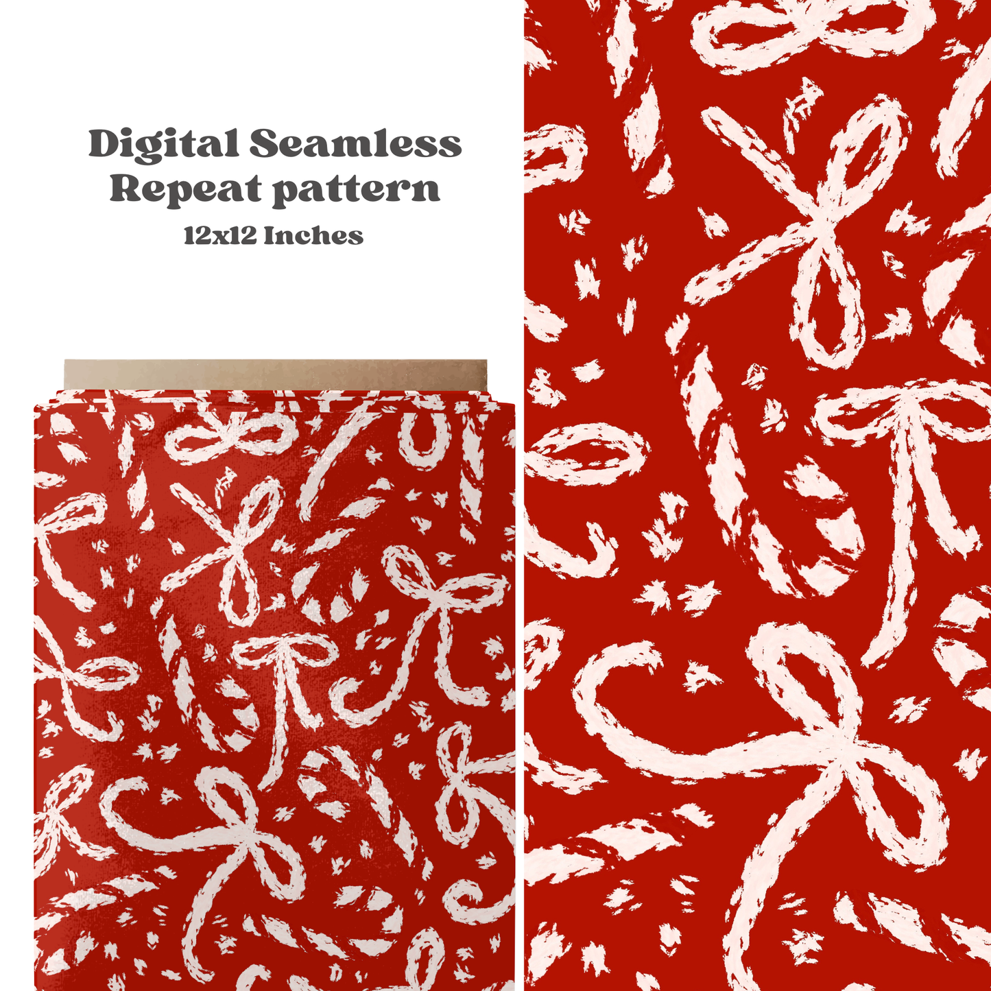 Abstract Candy cane Bows