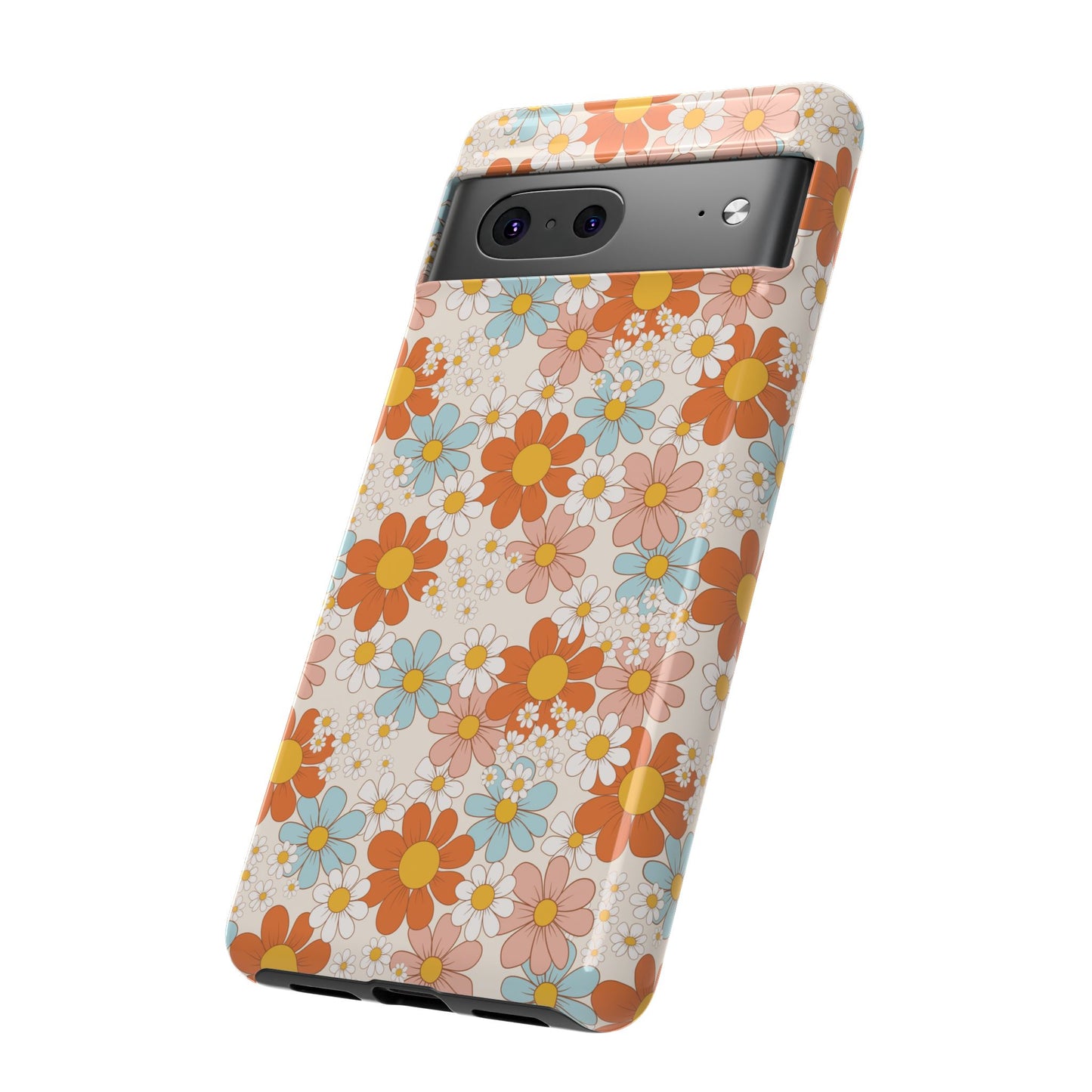 Vintage Retro Daisy Floral Phone Case