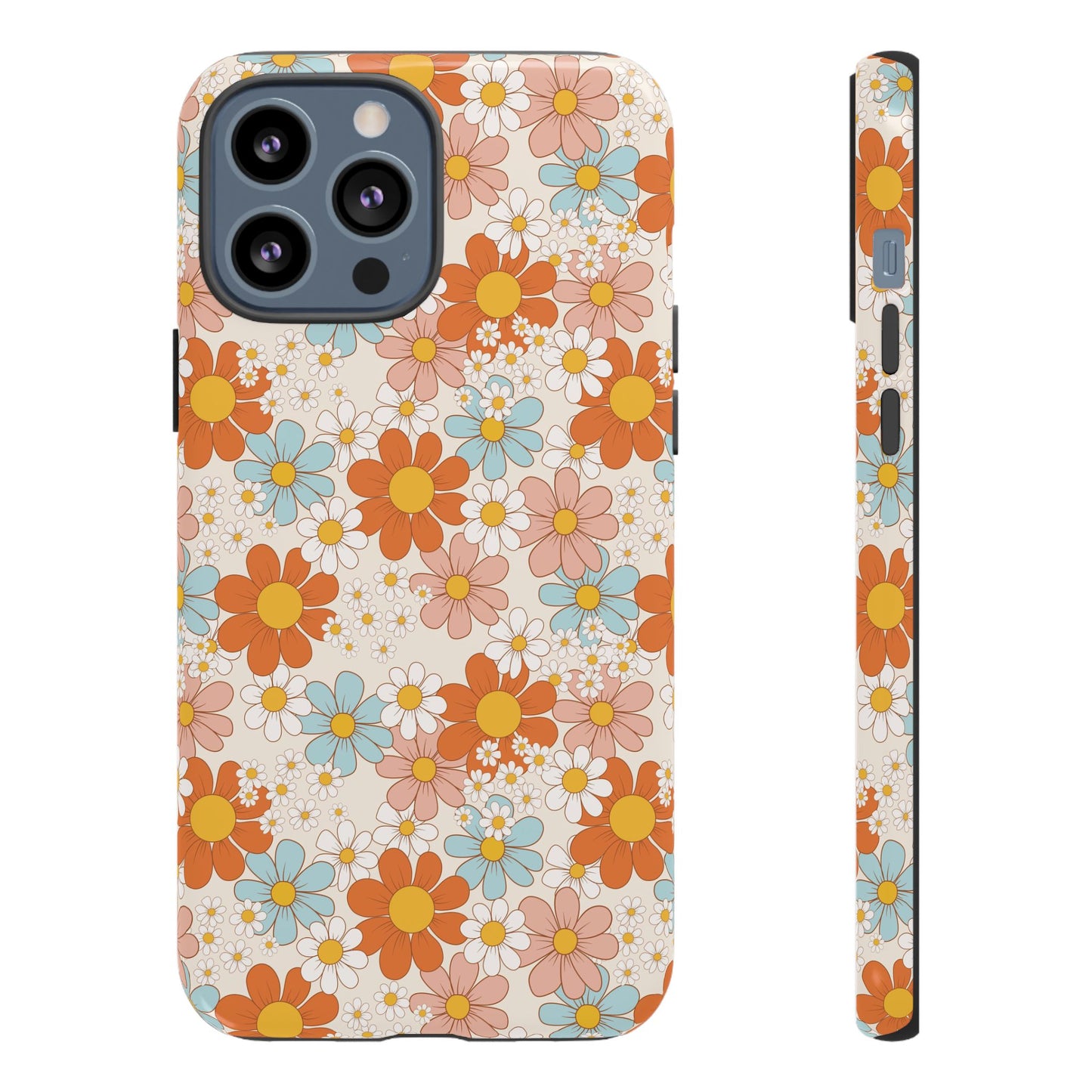 Vintage Retro Daisy Floral Phone Case