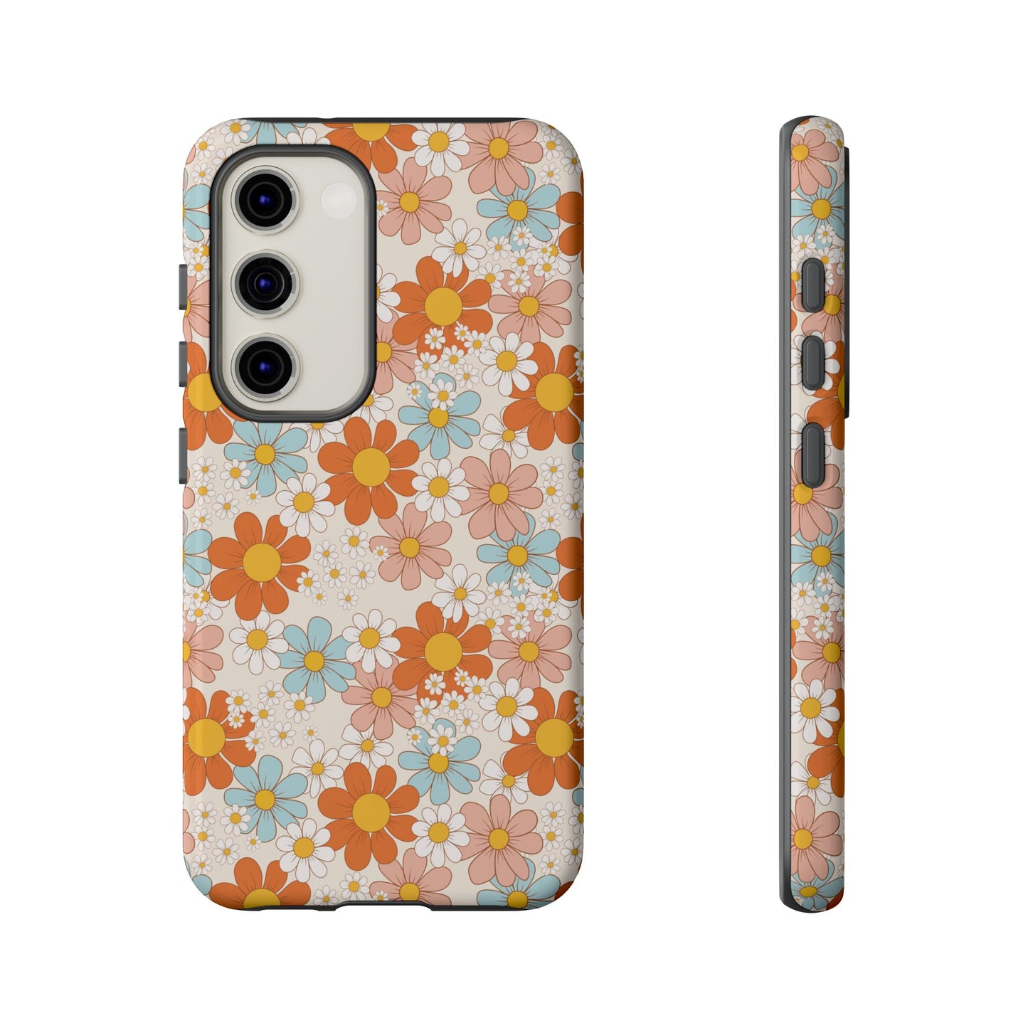 Vintage Retro Daisy Floral Phone Case