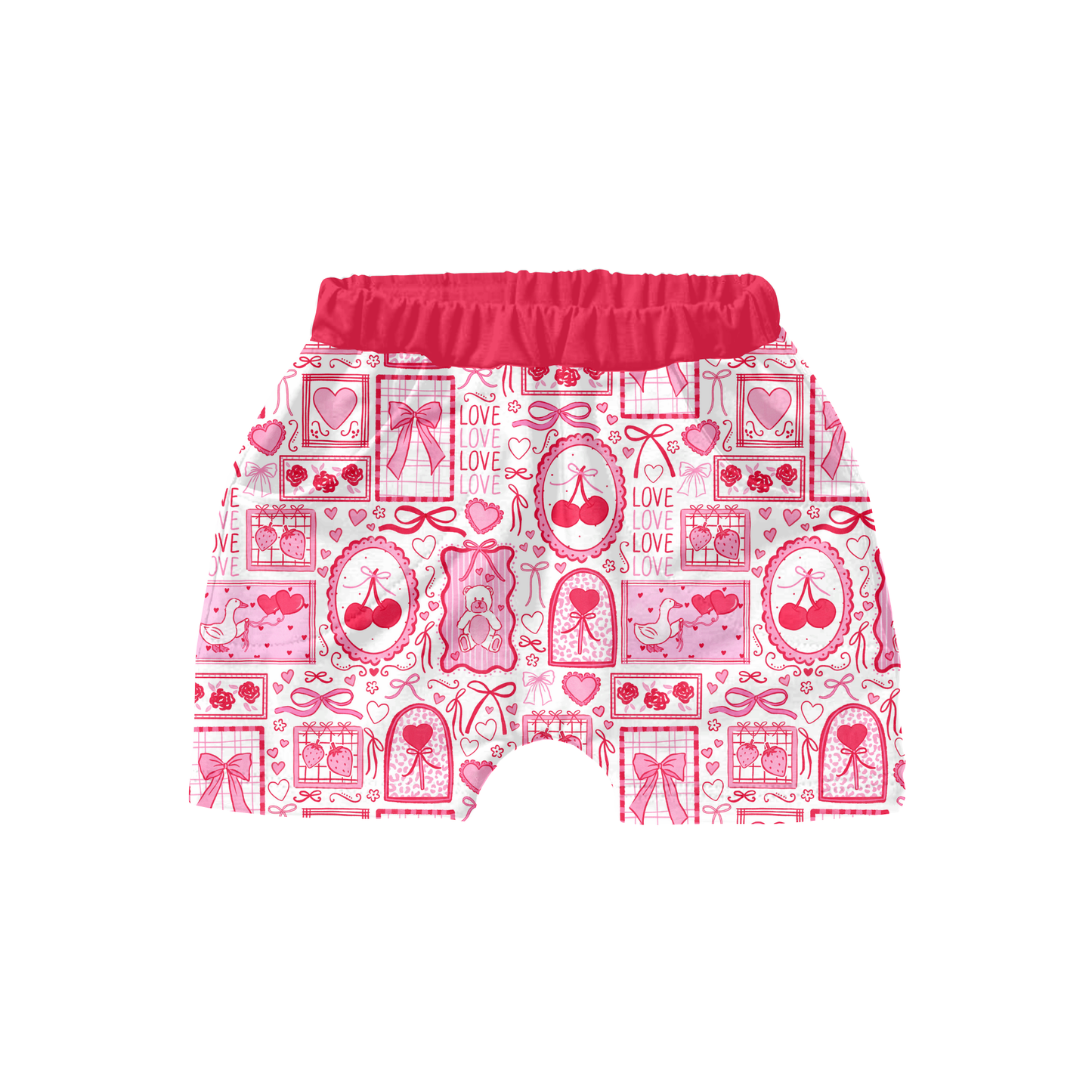 Watercolor Valentine Stamps