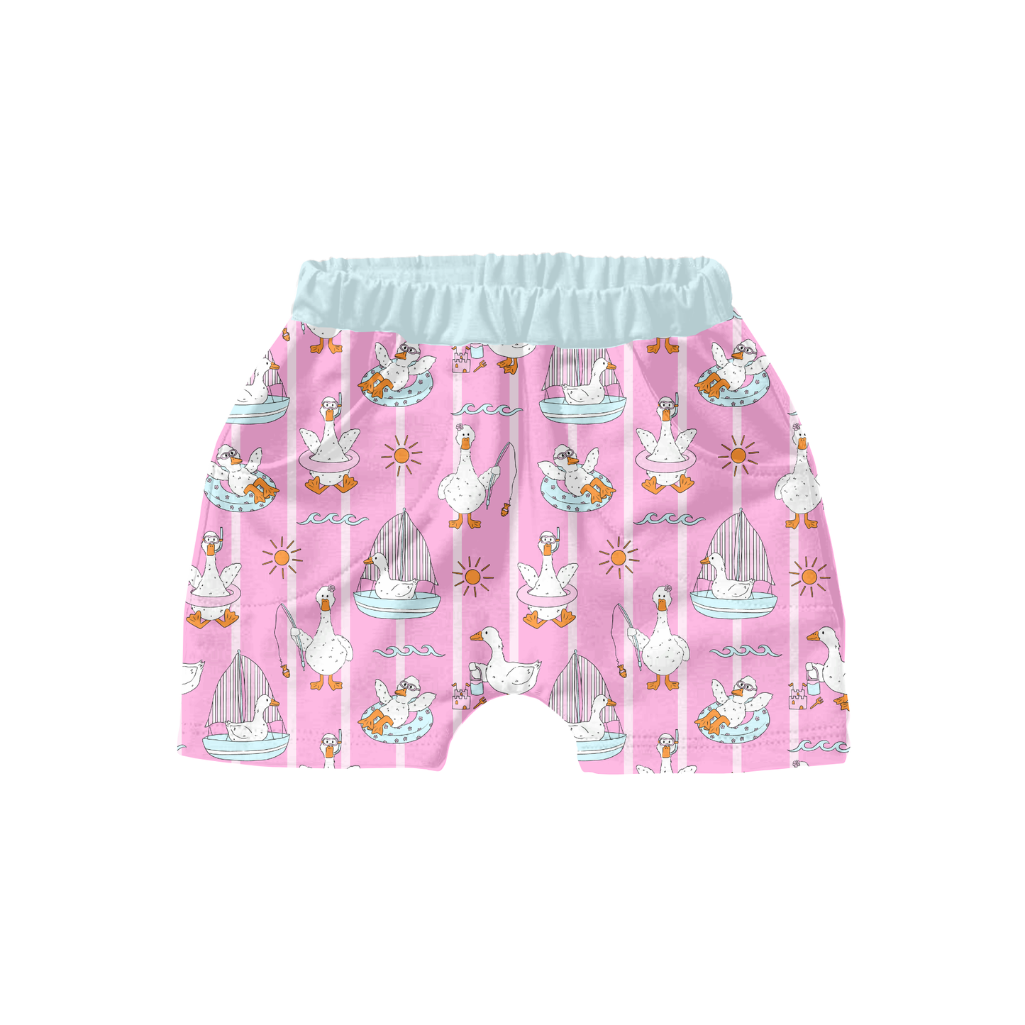 Pink Beach Ducks